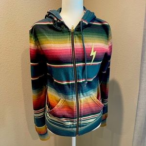 Authentic Aviator Nation serape hoodie